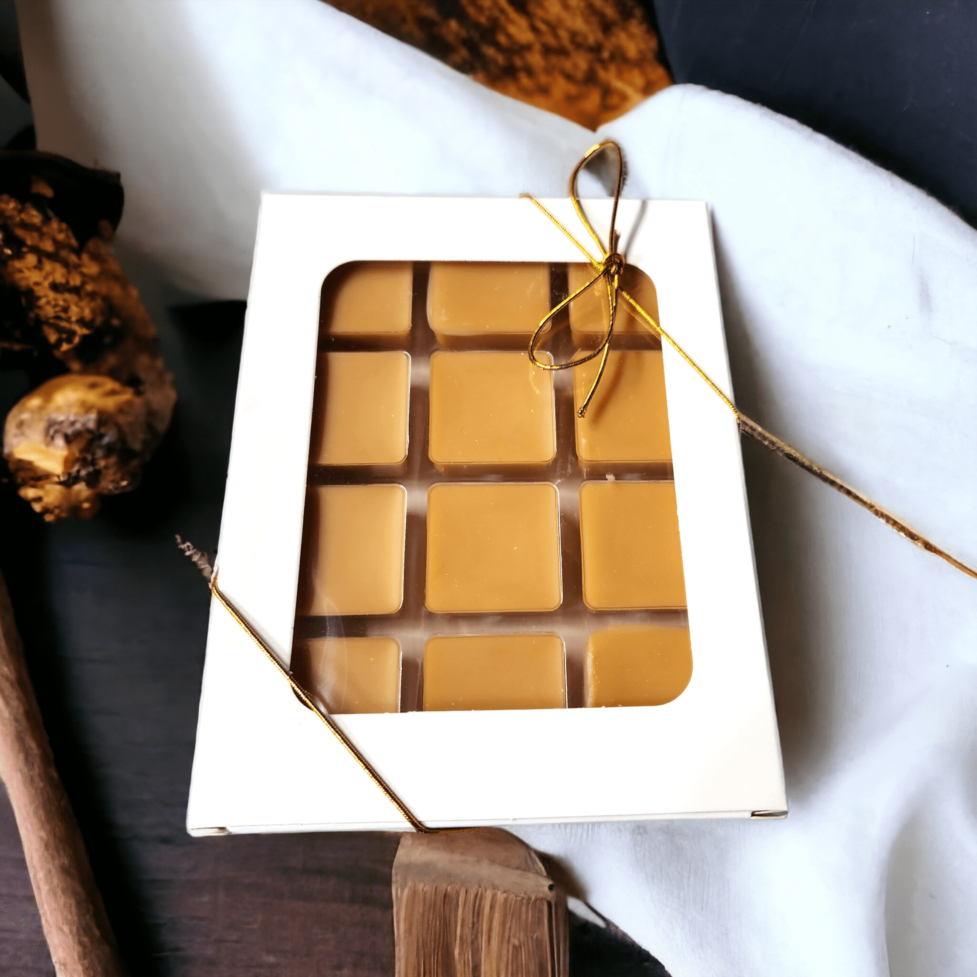 Sandalwood Amber Gift Box - WaxettySandalwood Amber Gift BoxWax Melt
