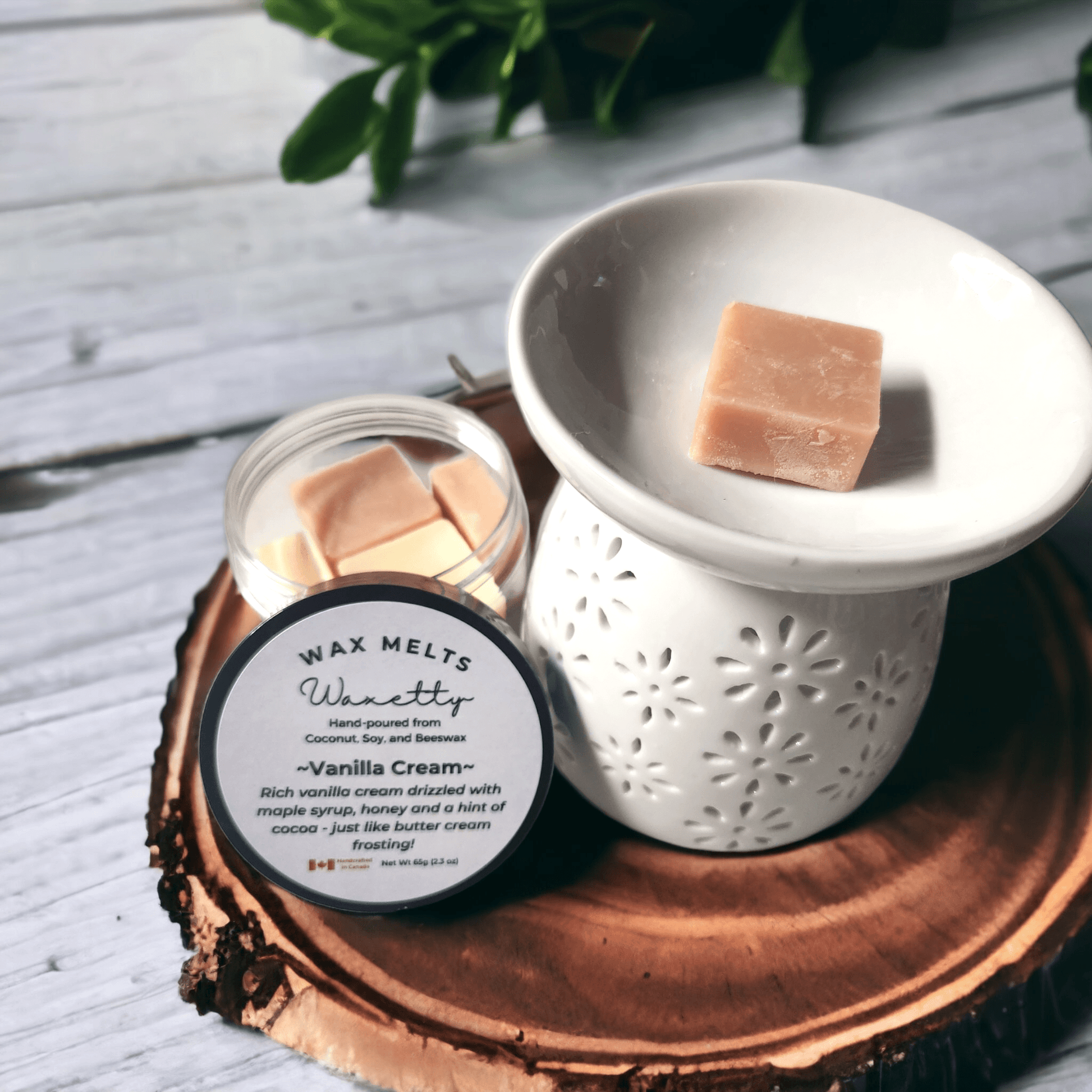 Vanilla Cream Wax Melts Plus - WaxettyVanilla Cream Wax Melts PlusWax Melt